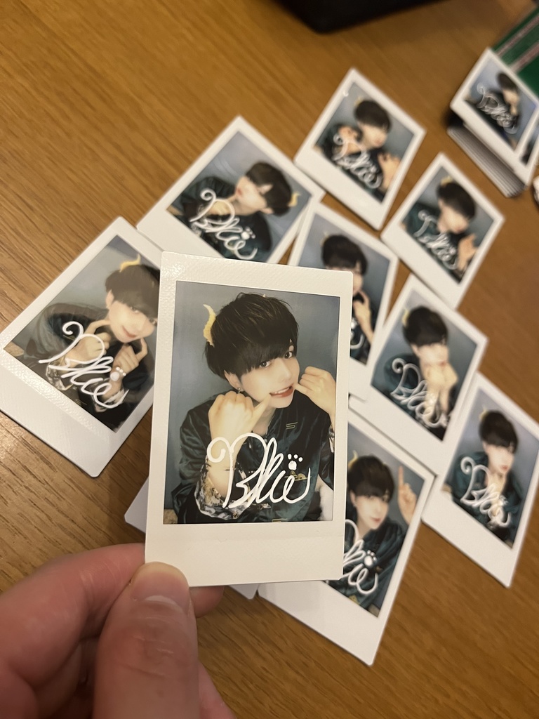 🐻【20枚で私物プレゼント✨✨】ランダムチェキ10枚セット