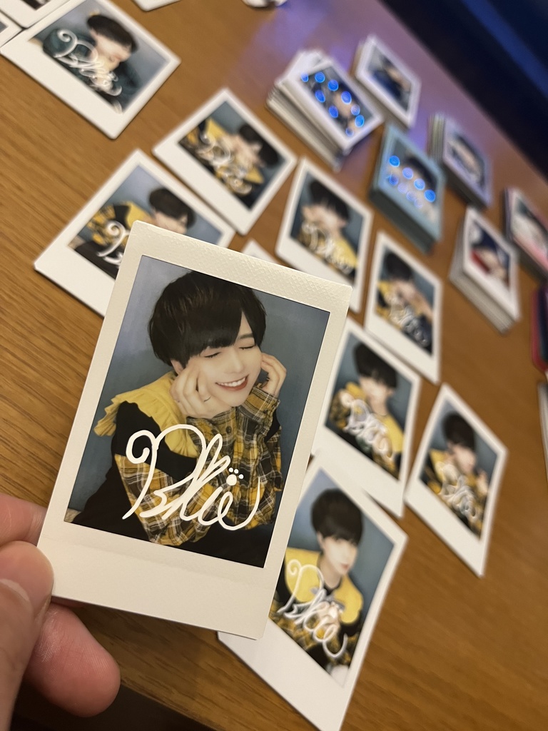 🐻【20枚で私物プレゼント✨✨】ランダムチェキ10枚セット