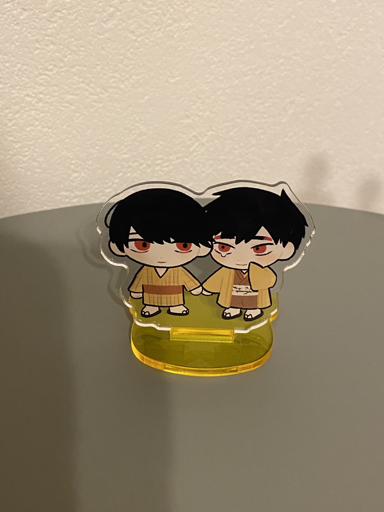 おそろいの黄色