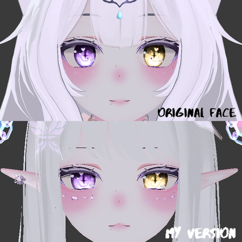【ウルフェリア専用】Wolferia Simple Makeup Texture ウルフェリア メイク テクスチャ