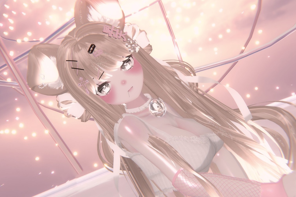 【ここあ専用】Kokoa Soft Pink Makeup&Skin Texture ここあ メイク 肌 テクスチャ