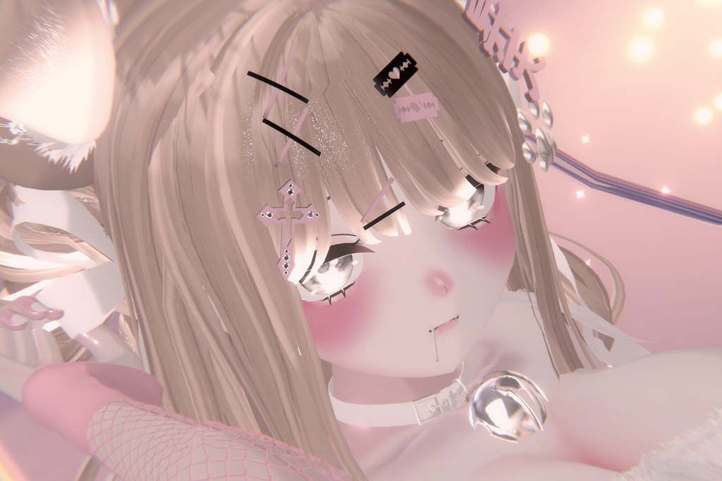 【ここあ専用】Kokoa Soft Pink Makeup&Skin Texture ここあ メイク 肌 テクスチャ