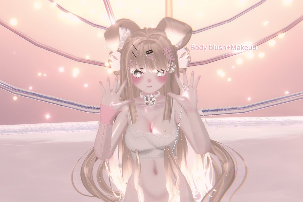 【ここあ専用】Kokoa Soft Pink Makeup&Skin Texture ここあ メイク 肌 テクスチャ