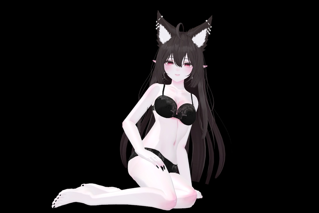 【ウルフェリア専用】Wolferia Dewy Nude Makeup&skin Texture ウルフェリア メイク 肌 テクスチャ