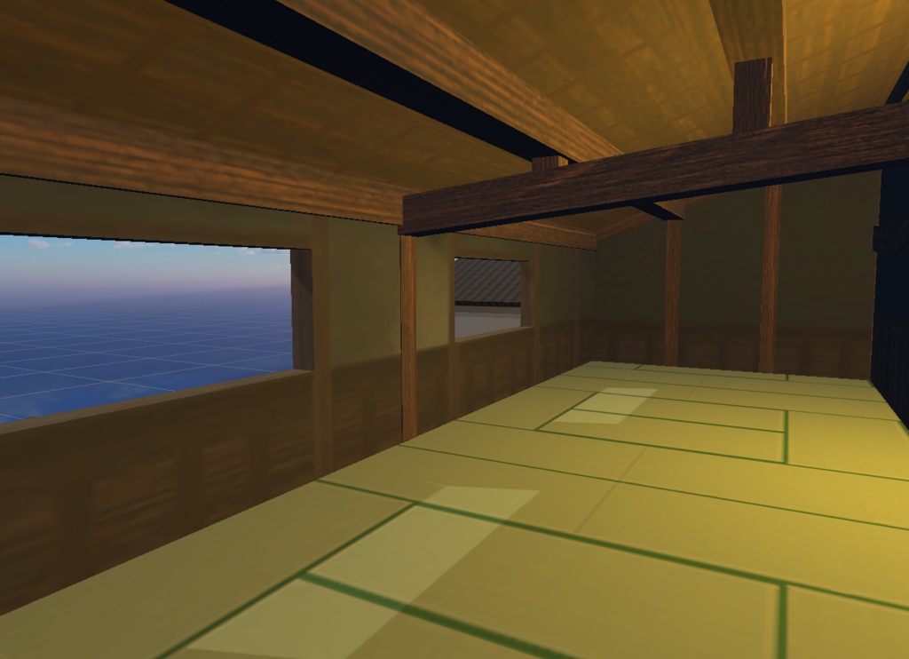 二階建て古民家【3Dモデル、VRC】