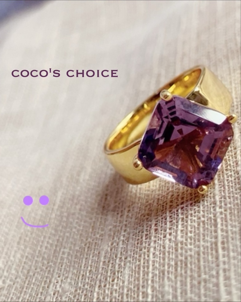 💍「amethyst　ring」