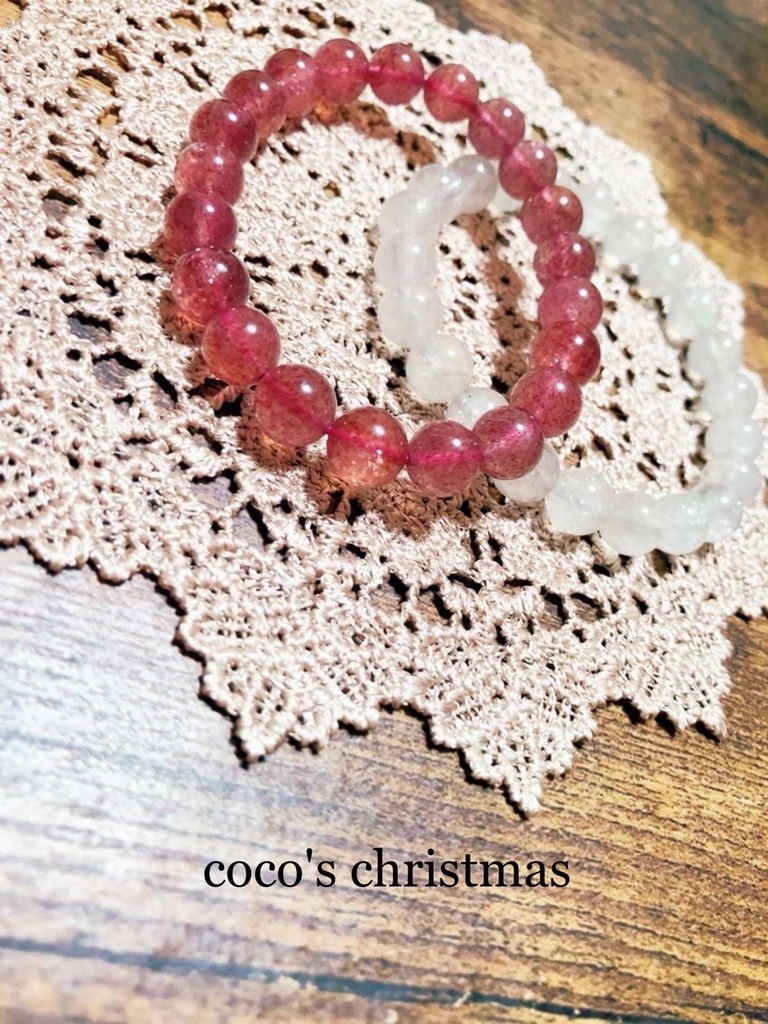 🥛「Xmas：White Epidote」サンタさん付き