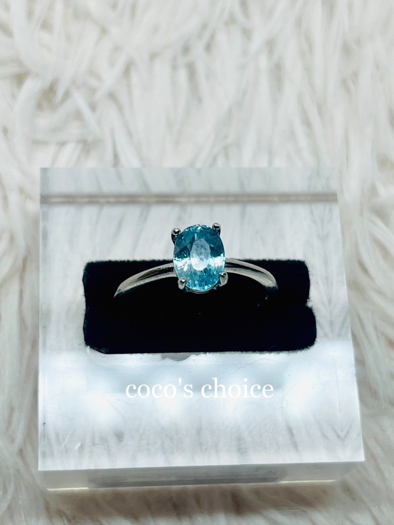 「Blue zircon：ring」