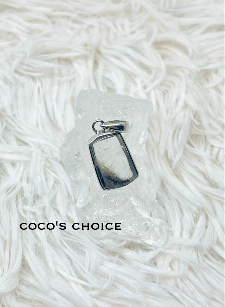「platina rutile ：pendant top」