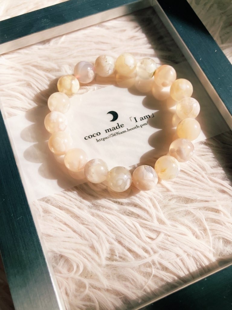 「Cherry blossom agate②」