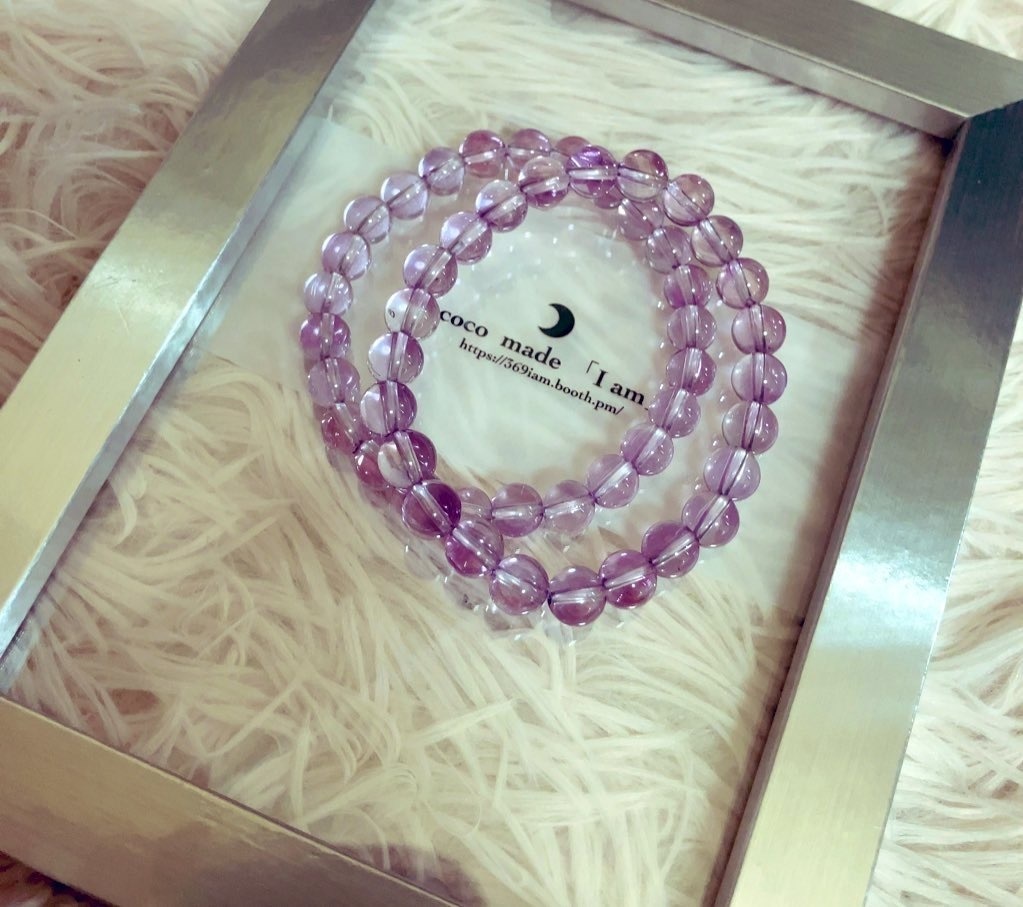 「pink lavender amethyst②」