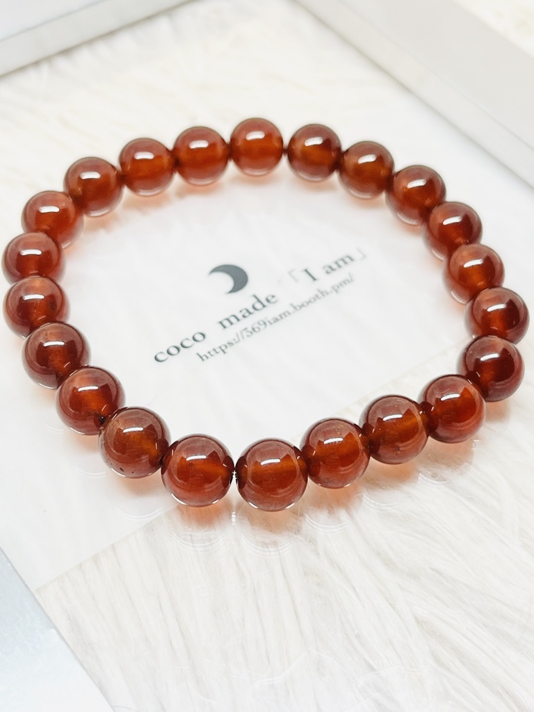 極「Orange Garnet（Hessonite）」
