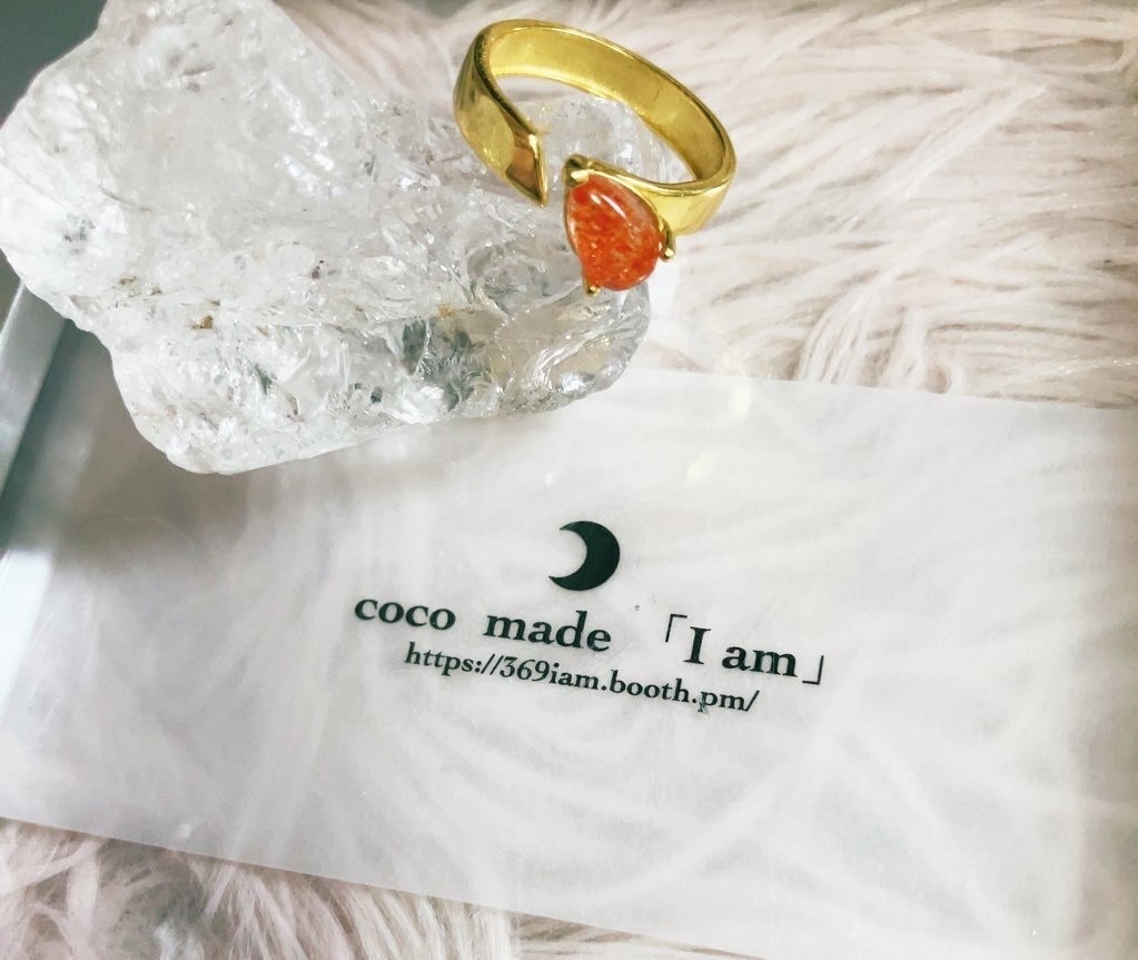 「strawberry sun stone：ring」