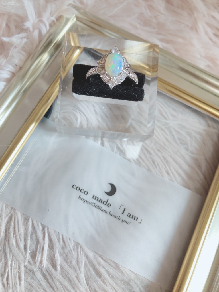 「ETHIOPIAN OPAL ：ring②」