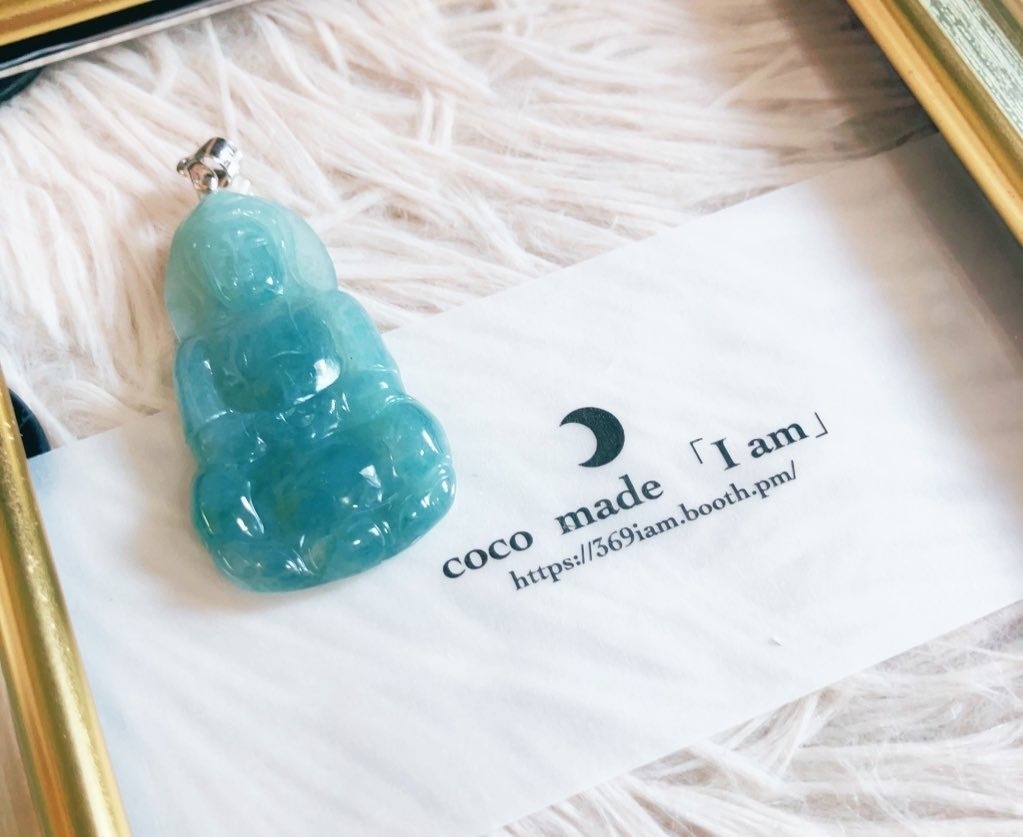 「ミャンマー産：A級翡翠　Buddha」