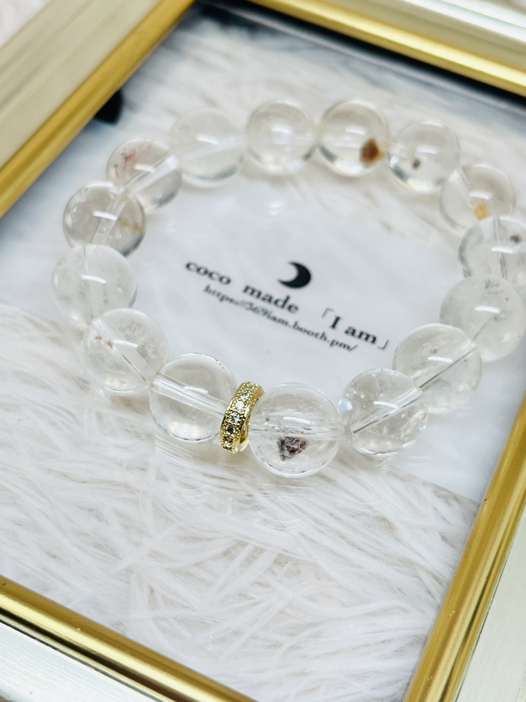 希少「garnet in quartz /quartz in quartz 」