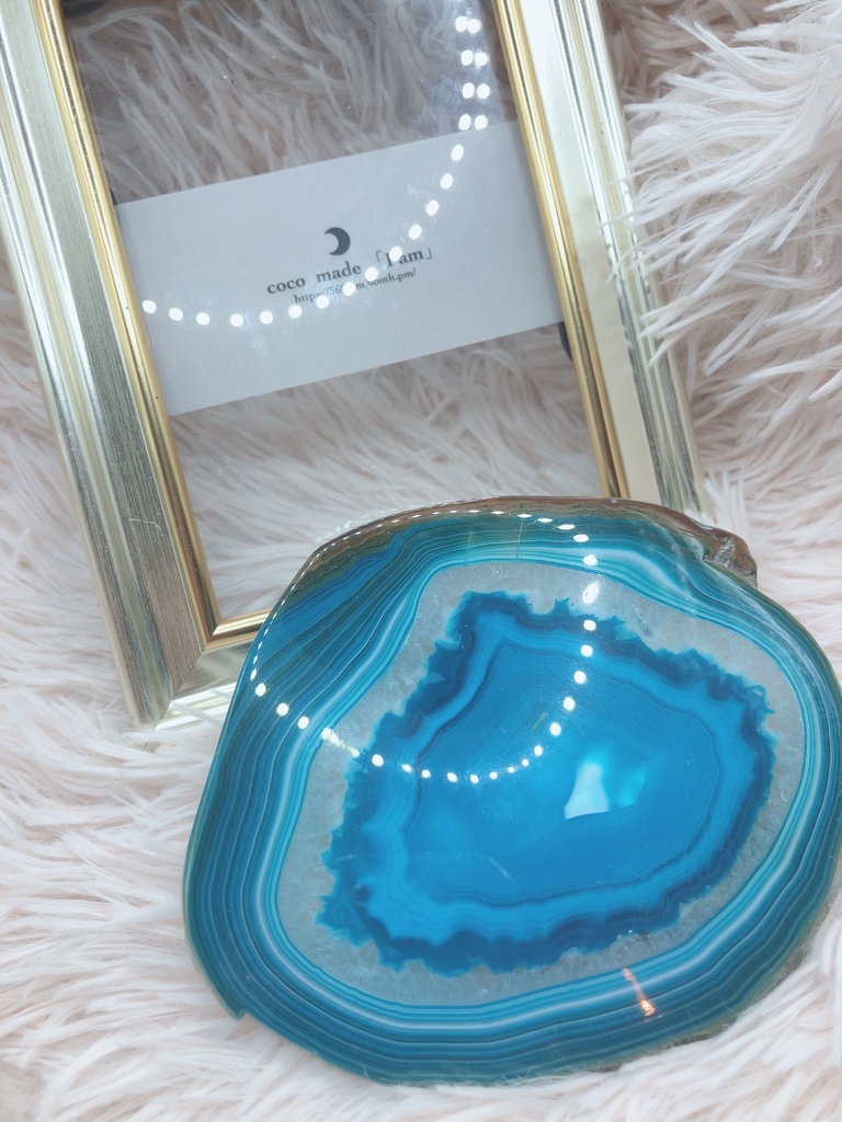 「BIC size：agate plate ②」