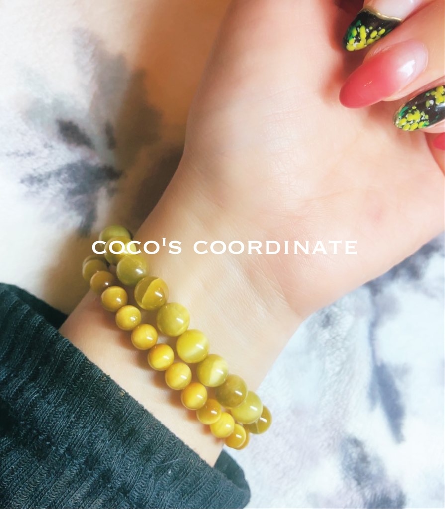 「coco‘s coordinate ：golden Tigereye」