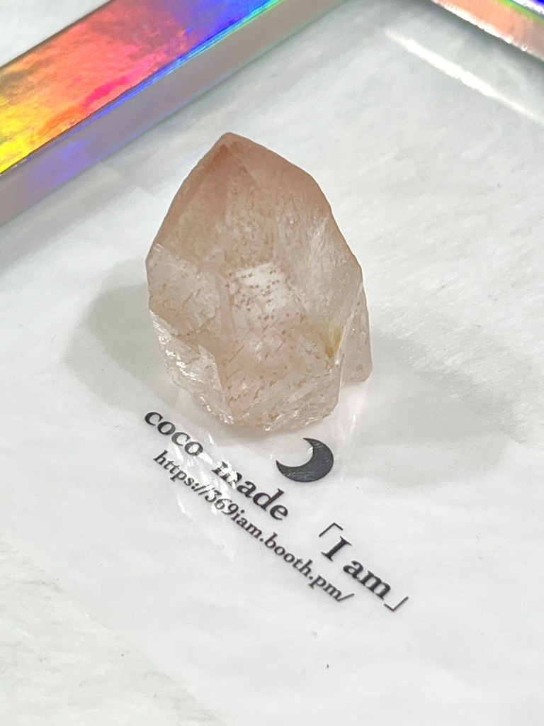「③strawberry pink  Lemurian：ミナスジェライス州ディアマンティーナ産🇧🇷」