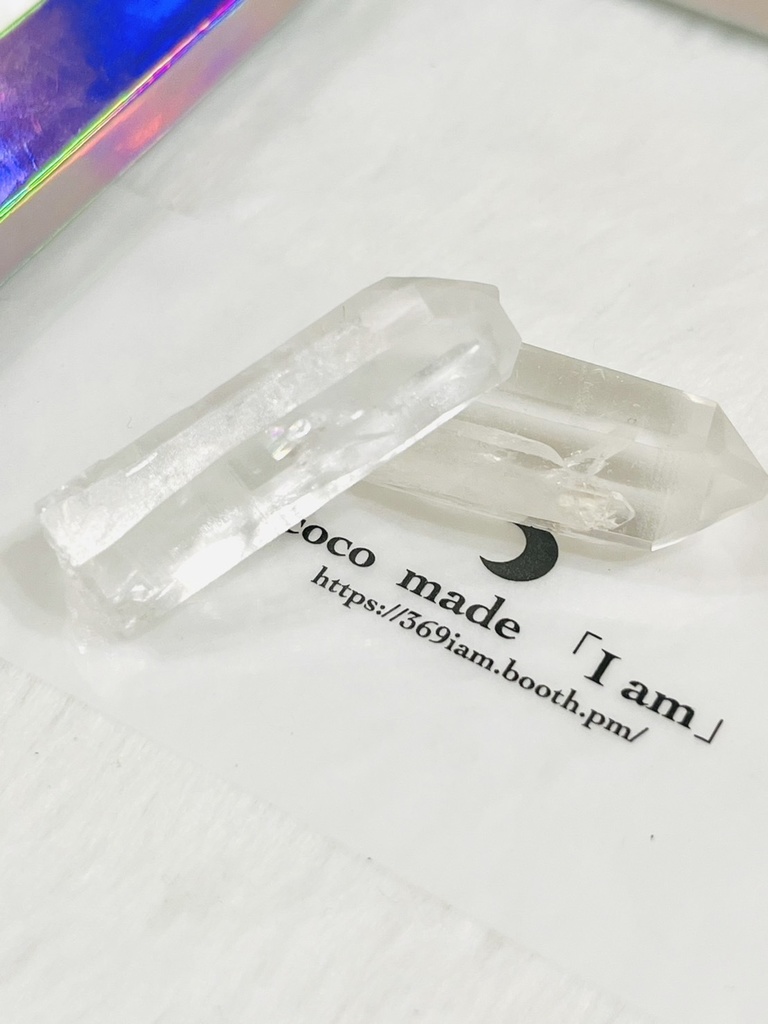 「① Lemurian seed quartz:ミナスジェライス州セーラ・デカブラル🇧🇷」