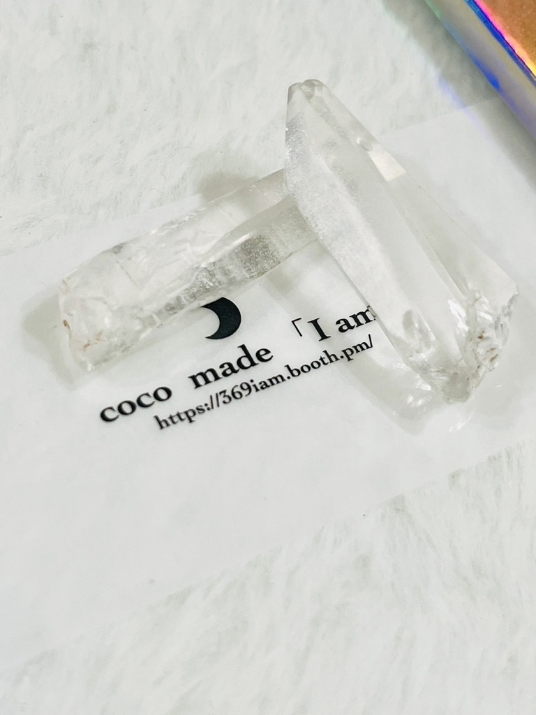 「② Lemurian seed quartz:ミナスジェライス州セーラ・デカブラル🇧🇷」