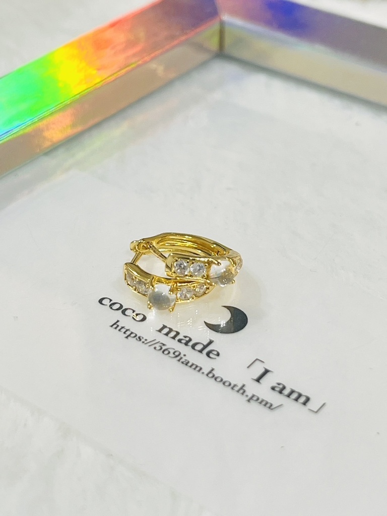 「White labradorite：pierce」
