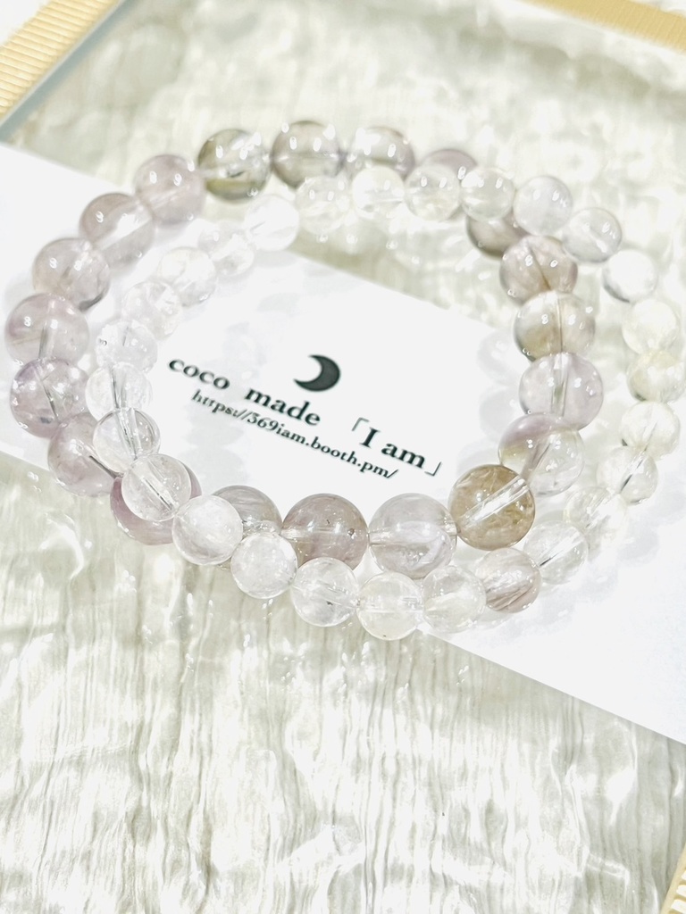 TYPE White「coco‘s coordinate ：Angel feather &rudder amethyst」