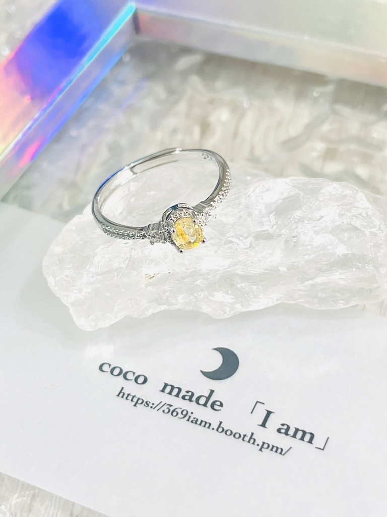 「yellow sapphire:Ring」