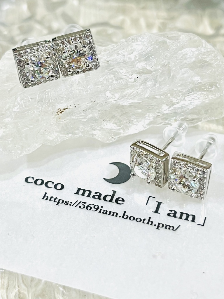 「Moissanite：pierce」