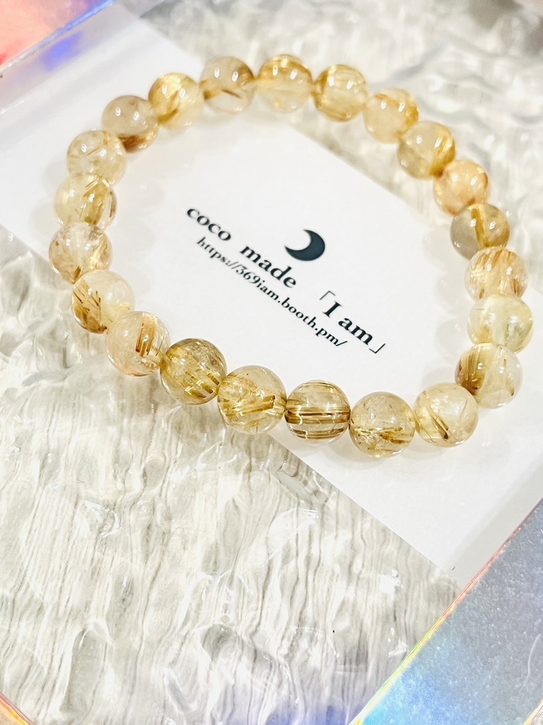 お朔日「gold rutile！」