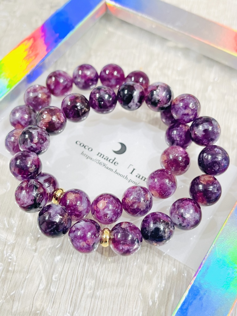 「BLACK Berry color：purple maica silica」