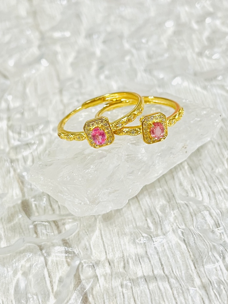 「pink sapphire:Ring」