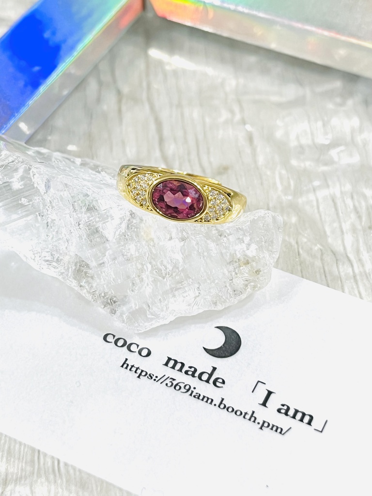 「rhodolite garnet：ringー舞踏会②」