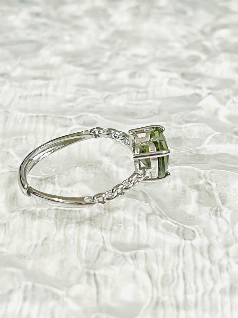 神出鬼没「moldavite:ring❤︎①」