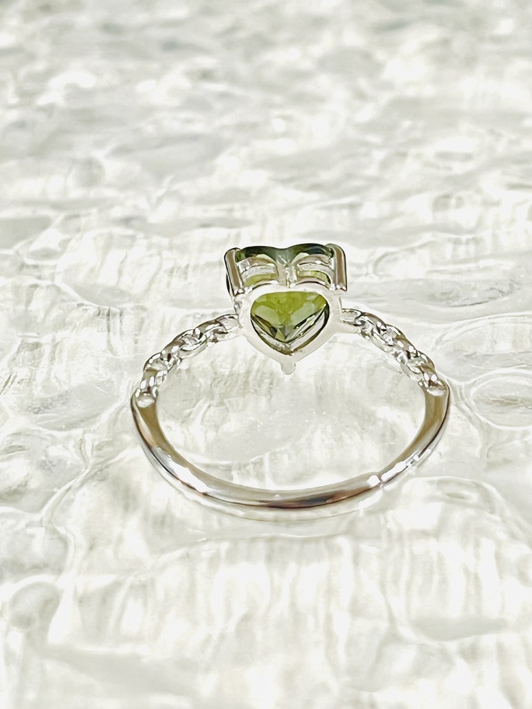 神出鬼没「moldavite:ring❤︎①」