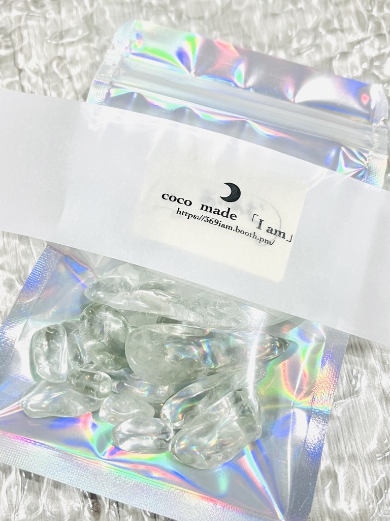 「Green amethyst：タンブルandミニスフィア60g」