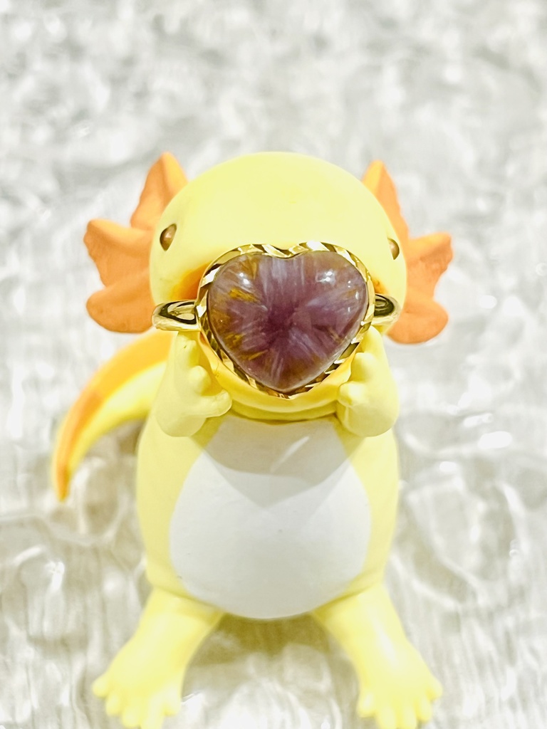 希少「Trapiche auralite23:ring💍」