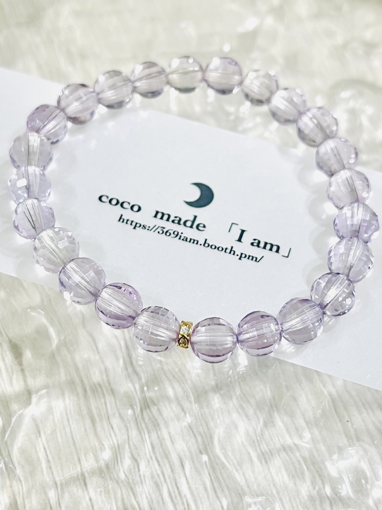 「pinkamethystーearth cut」