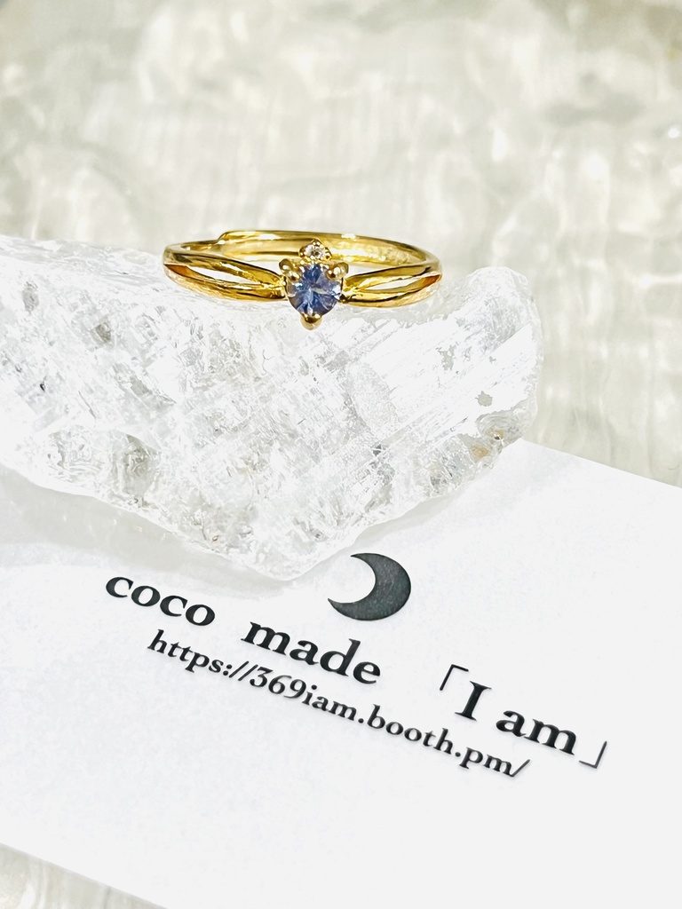 「Tanzanite ringーお姫様デザイン🏰」