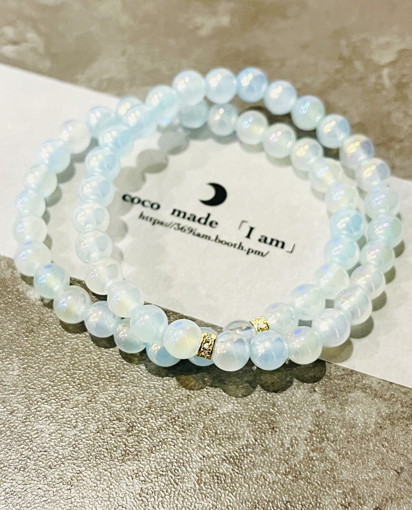 「Blue chalcedony：flashcoating」