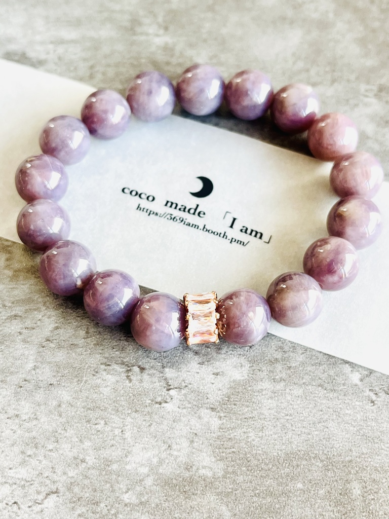 希少「Blue Rose×pink zirconia parts🌹」