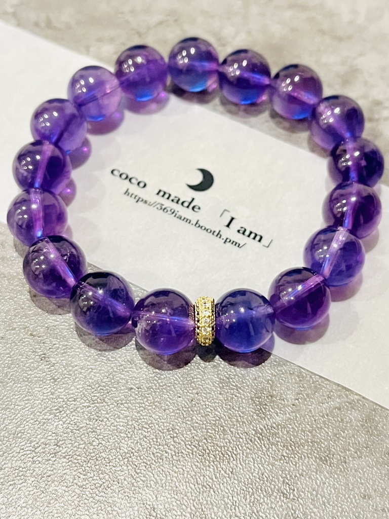 「amethyst：ブラジル産」