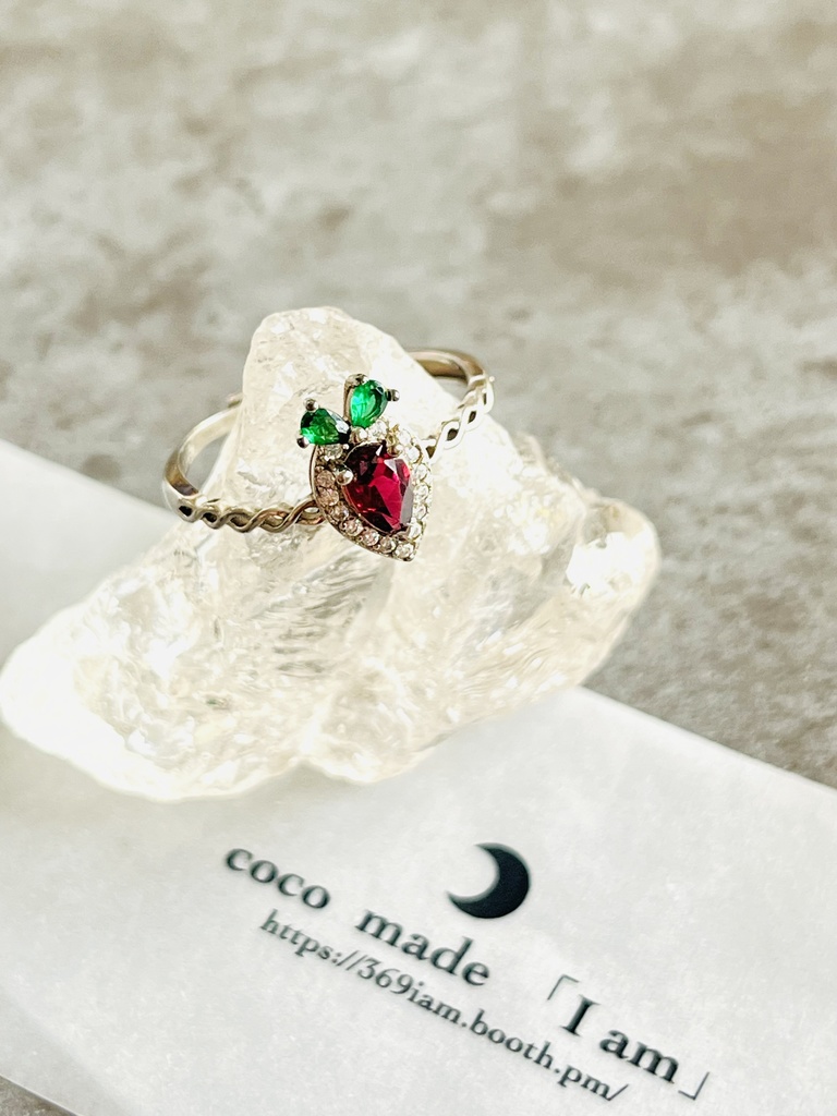 「pink tourmaline：ring③🥕」