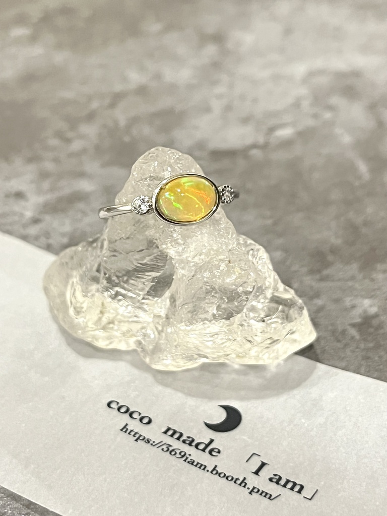 「ETHIOPIAN OPAL ：ring②」