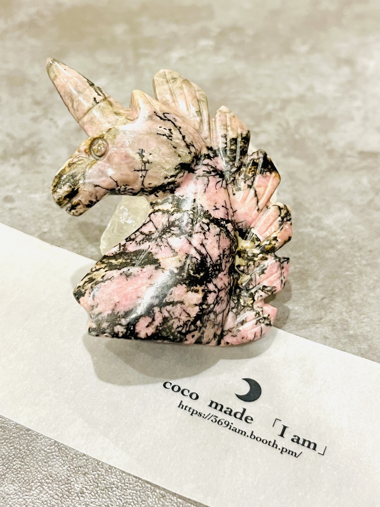 「いちごチョコカラー：Rhodonite：unicorn」
