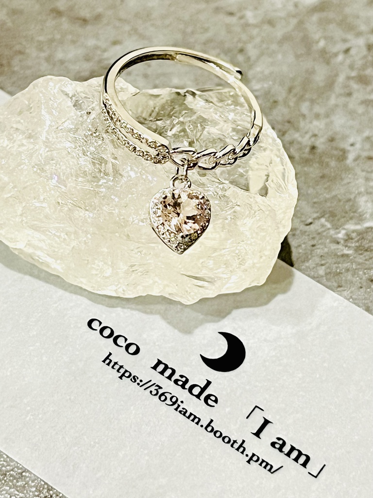 「morganite：ring」