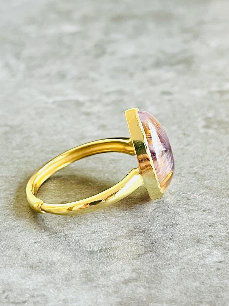 希少⭐︎朔日「Trapiche type: auralite23ring」