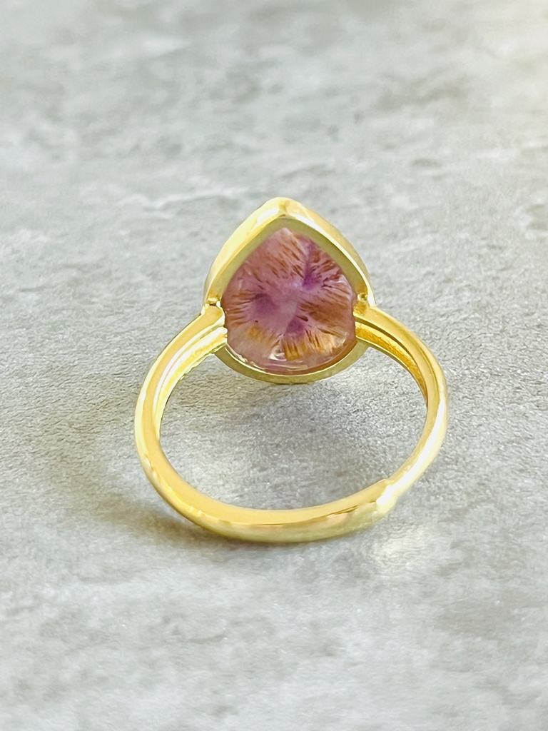 希少⭐︎朔日「Trapiche type: auralite23ring」