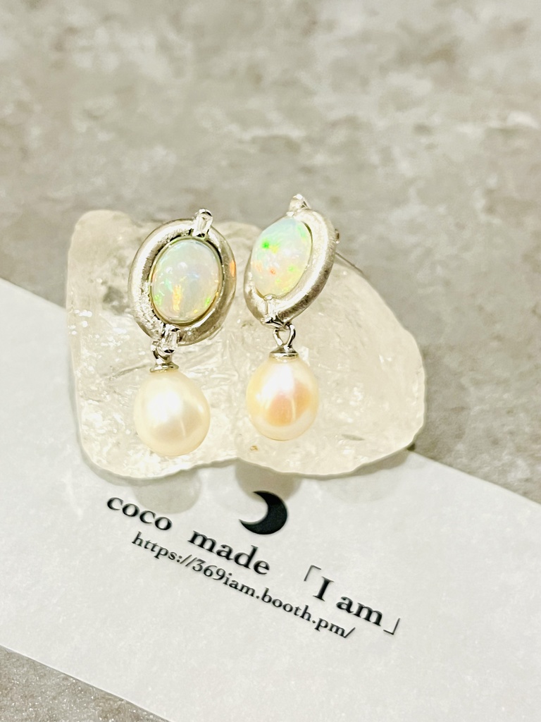 「ETHIOPIANOPAL × freshwater Perl：pierce」
