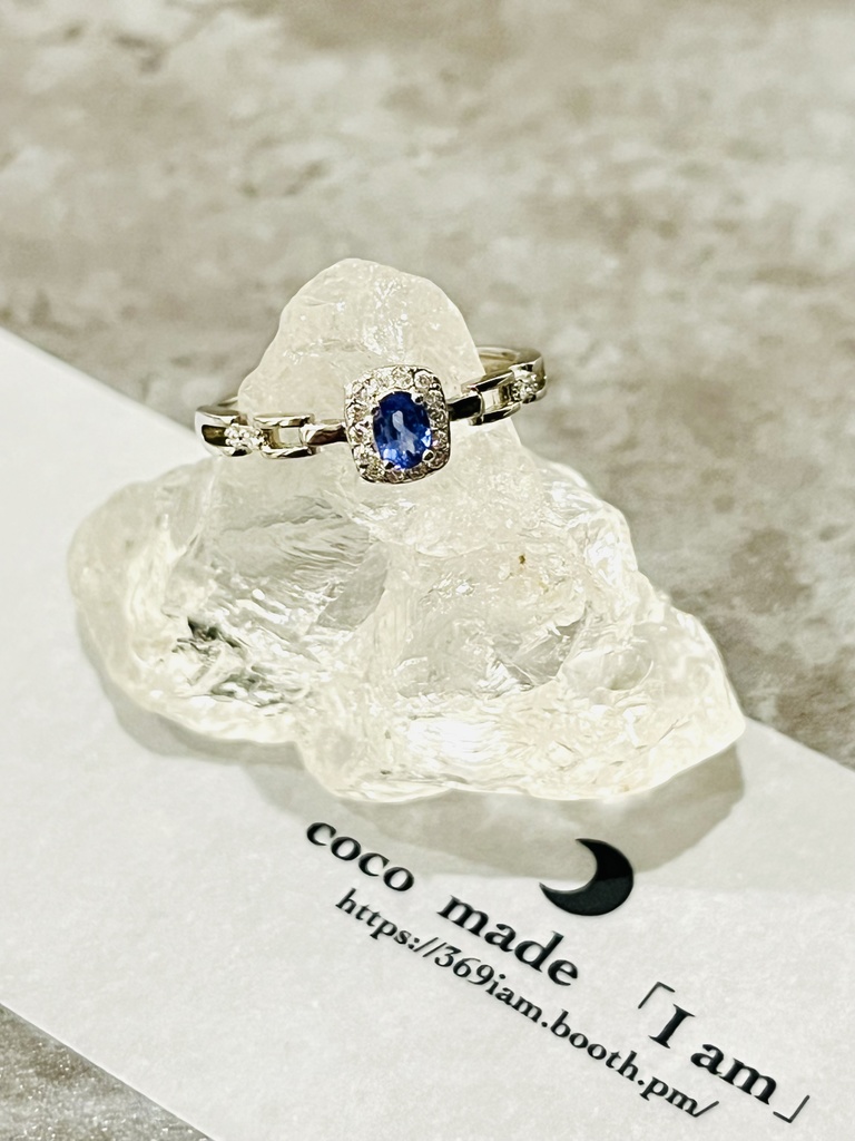 「tanzanite：square ring✨」